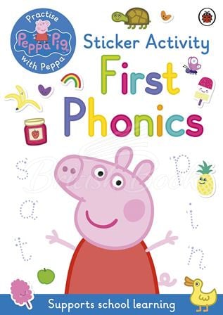 Книга Peppa Pig: First Phonics Sticker Activity Book зображення