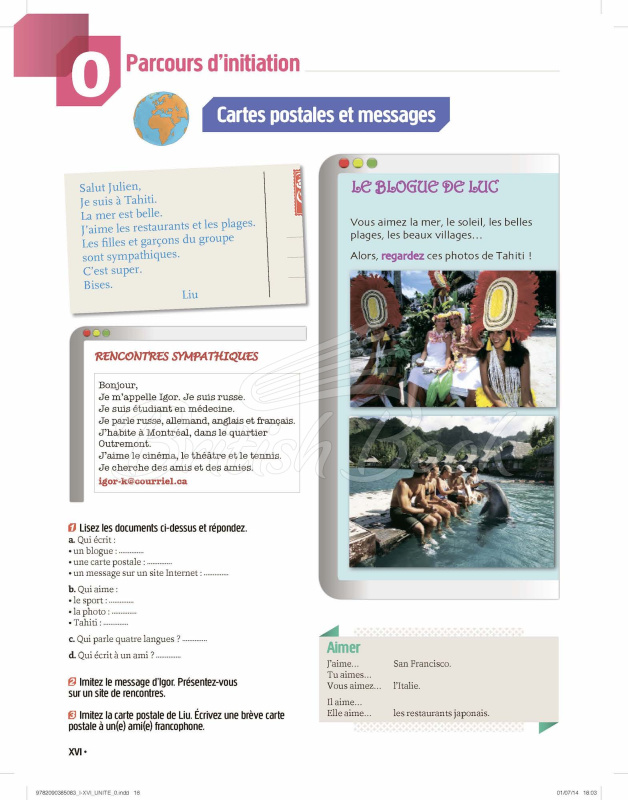 Підручник Écho 2e Édition A1 Livre de l'élève avec DVD-ROM et Livre-web зображення 11