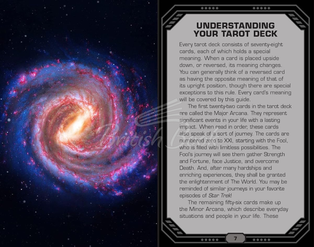 Карти таро Star Trek: The Next Generation Tarot Card Deck and Guidebook зображення 5