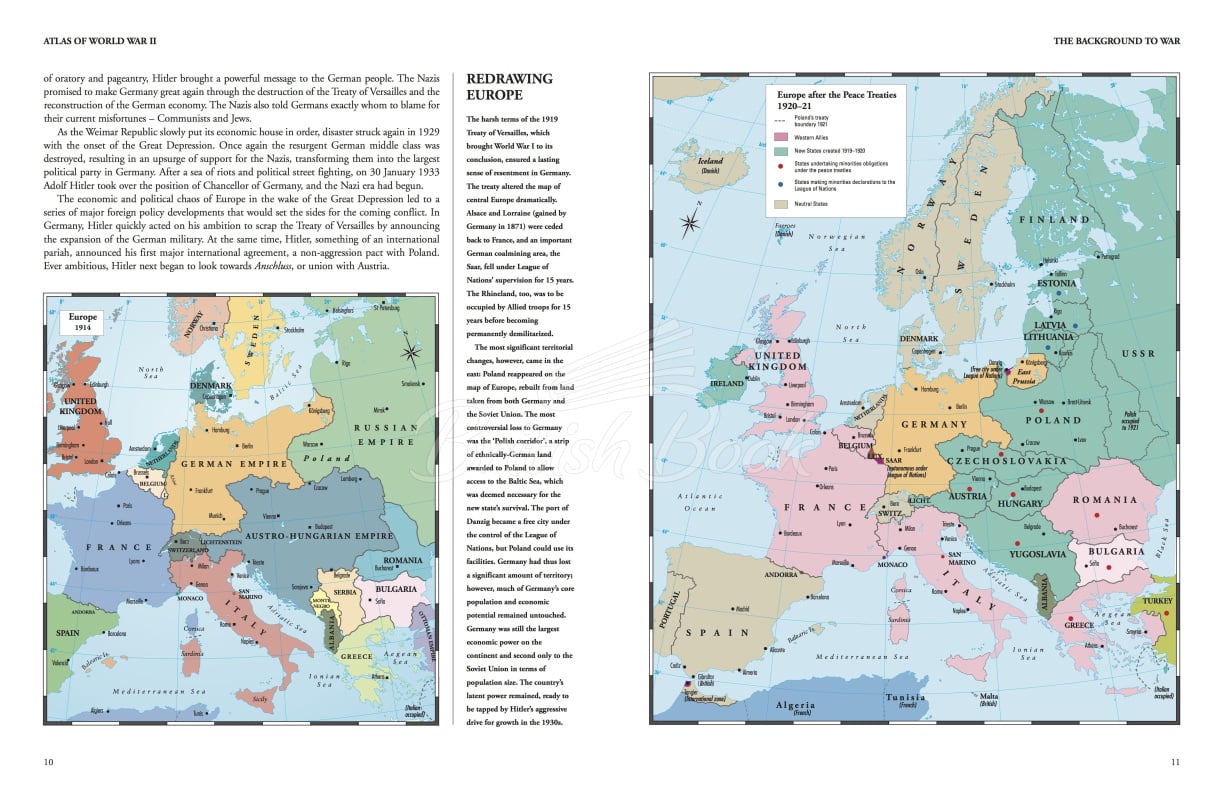 Книга World War II Illustrated Atlas зображення 4