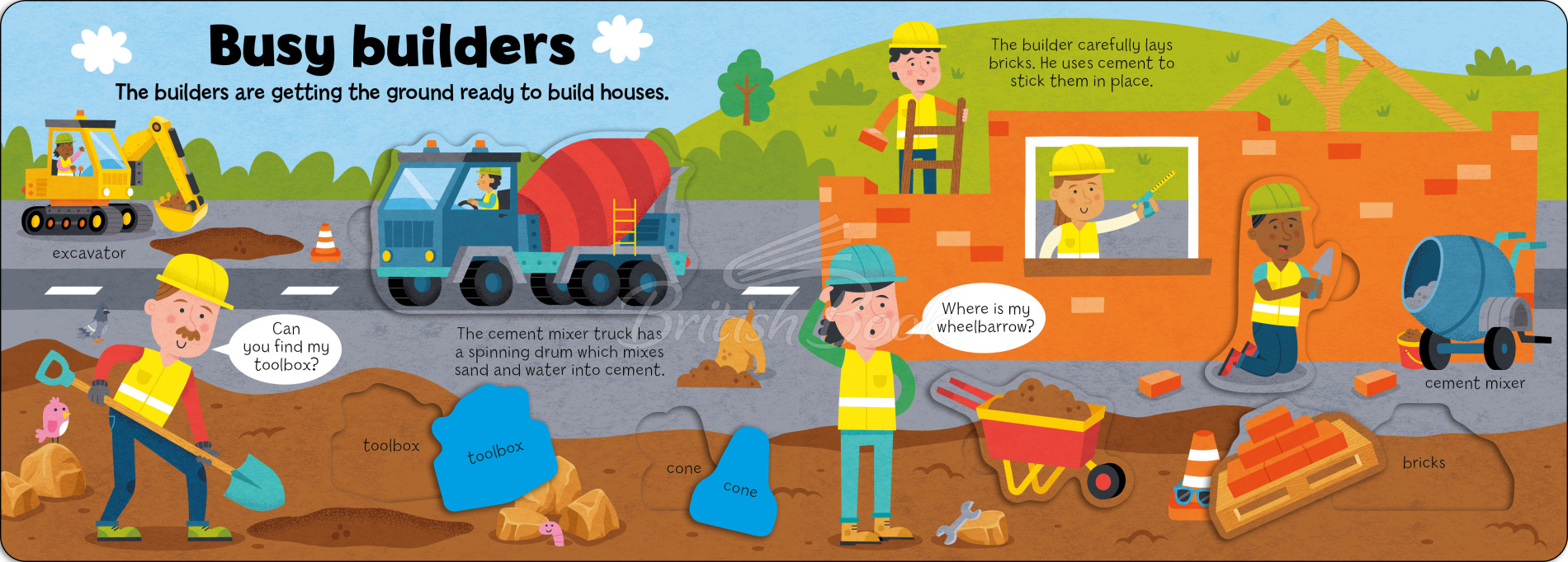 Книга Let's Learn & Play! Construction изображение 1