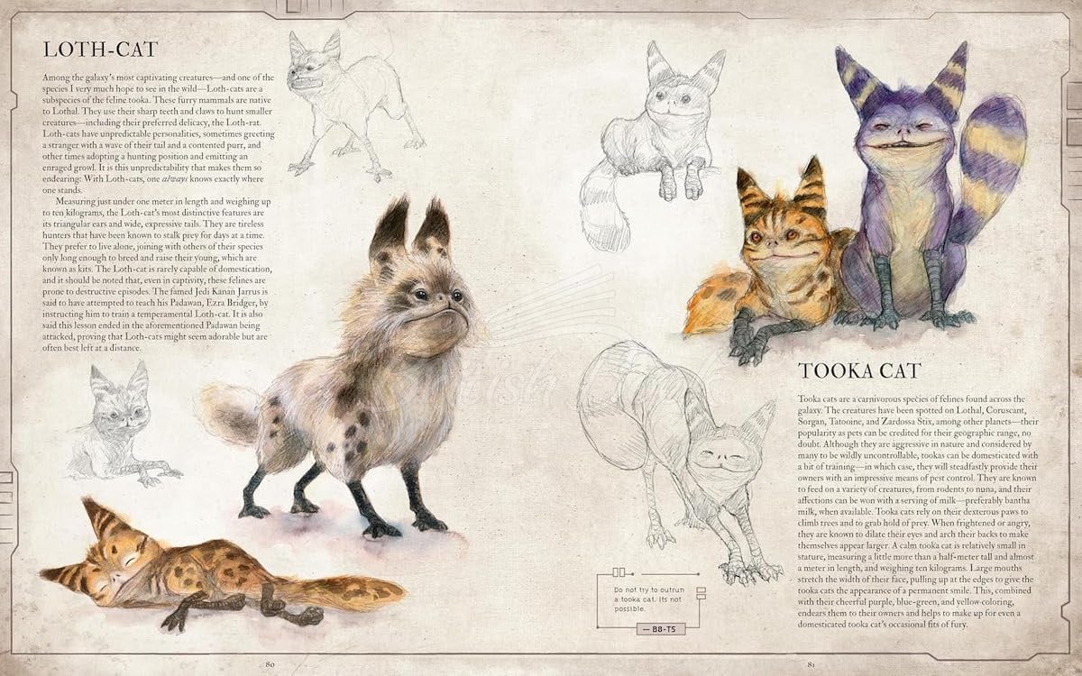 Книга Star Wars Bestiary Vol. 1 зображення 4