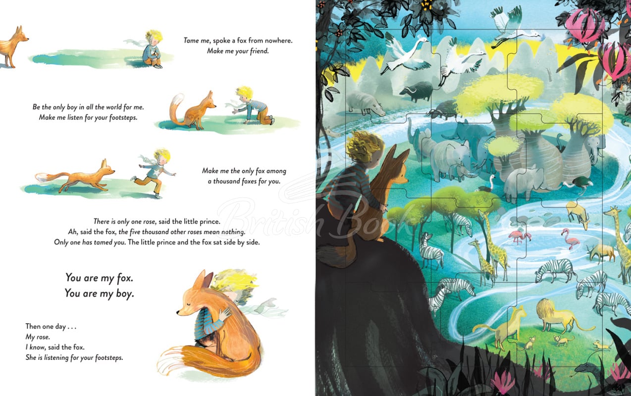 Книга The Little Prince Jigsaw Book зображення 4