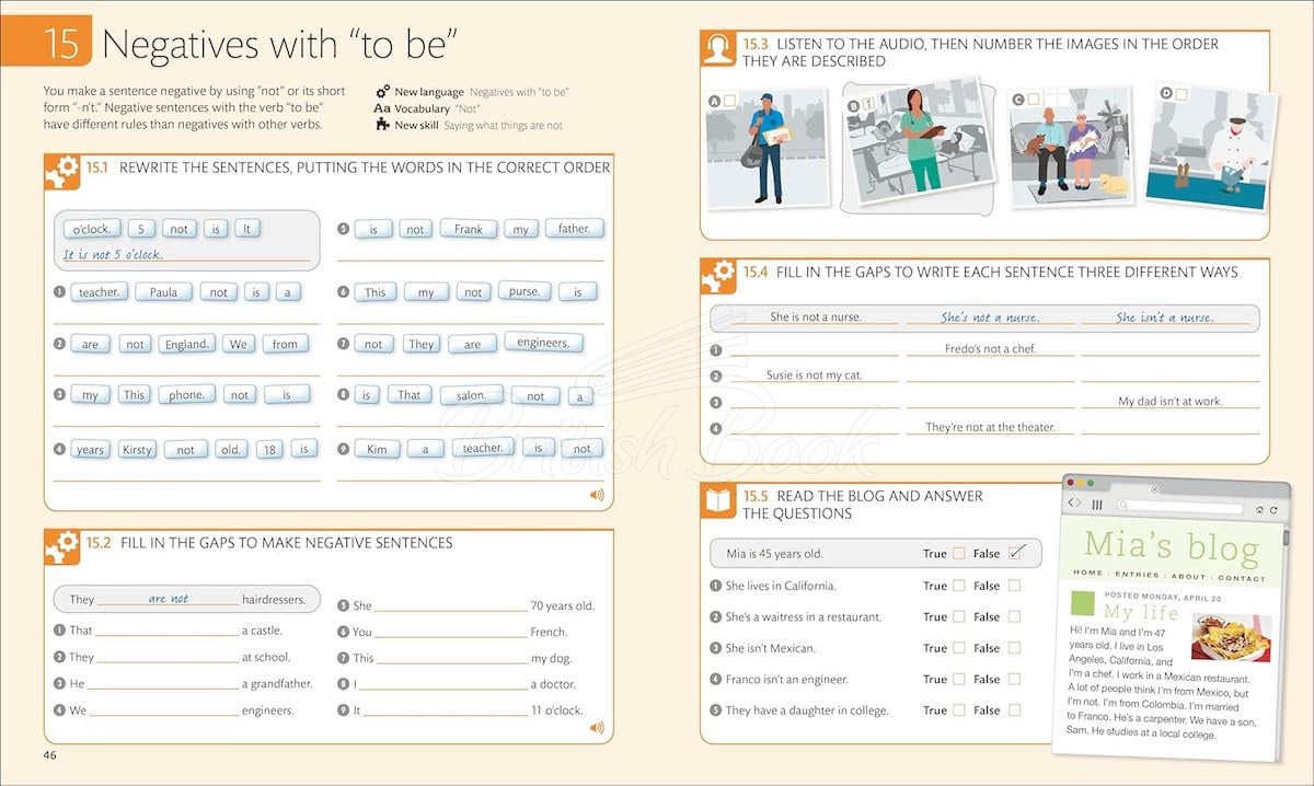 Рабочая тетрадь English for Everyone 1 Practice Book изображение 3