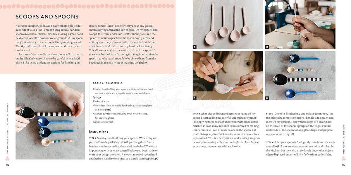 Книга The Beginner's Guide to Decorating Pottery зображення 4