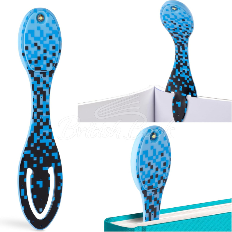 Ліхтарик для книжок Flexilight Blue Digital зображення 1