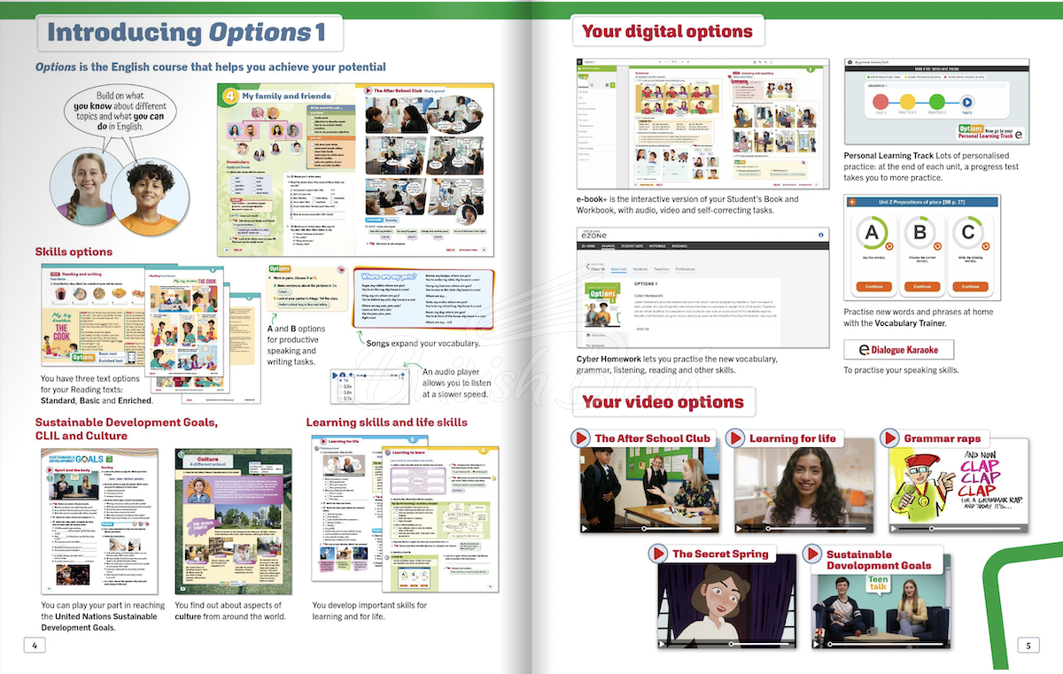 Підручник Options 1 Student's Book зображення 3