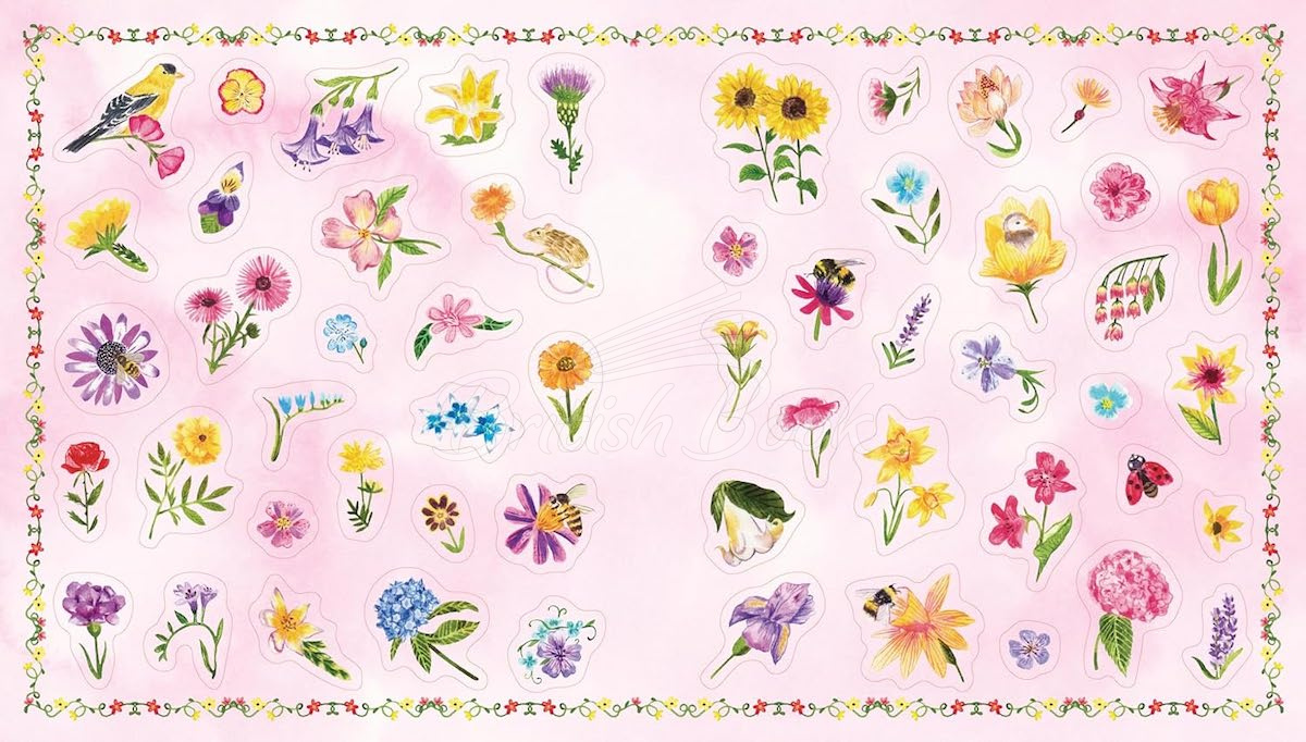 Стикербук A Nature Lover's Sticker Book изображение 6