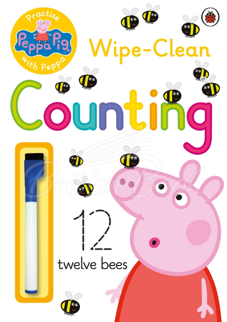 Книга Peppa Pig: Practise with Peppa: Wipe-Clean Counting зображення