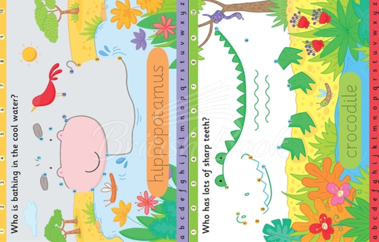 Книга Wipe-Clean Dot-to-Dot Animals зображення 2