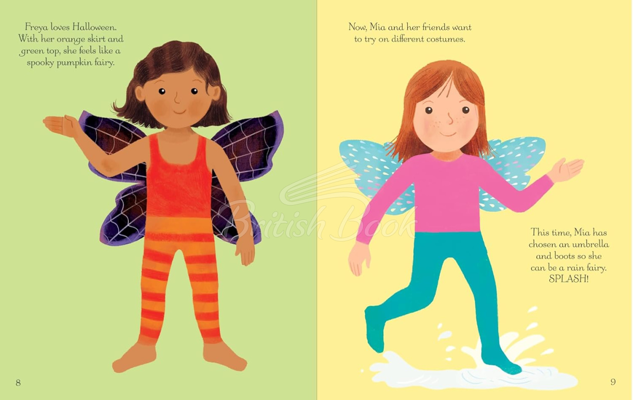 Книга Sticker Dressing Up: Fairies зображення 7