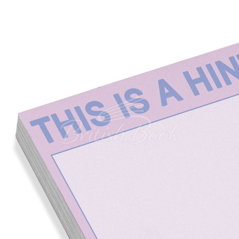 Клейкая бумага для заметок This Is a Hint Sticky Note (Pastel Version) изображение 1