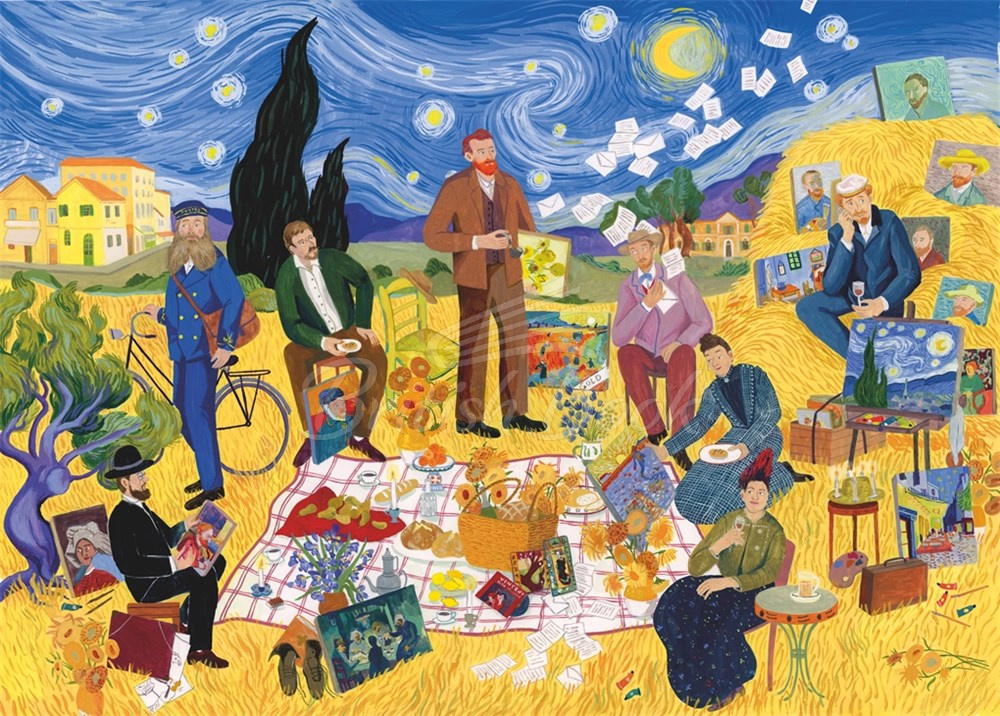 Пазл Dinner with van Gogh: A Dinner Date Jigsaw Puzzle зображення 2