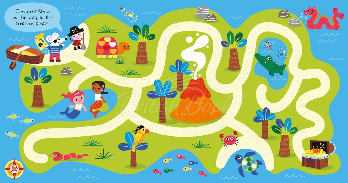 Книга Little Children's Maze Book изображение 3