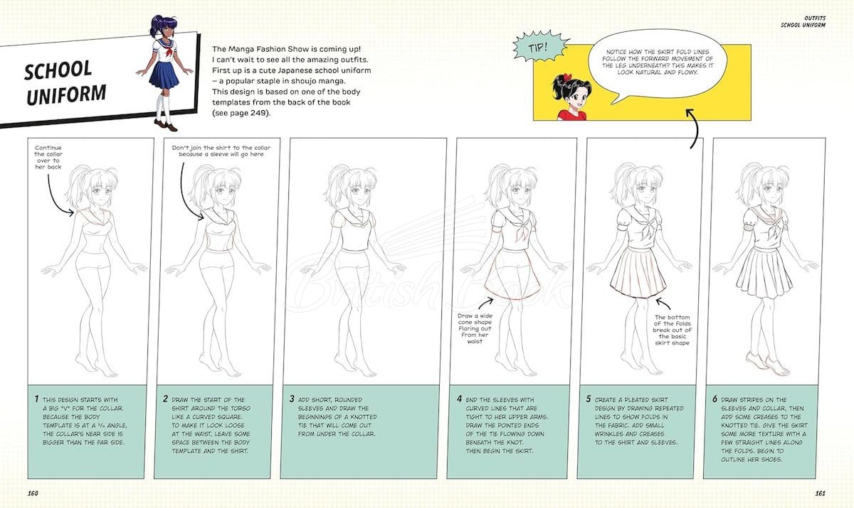 Книга Manga Drawing School изображение 6