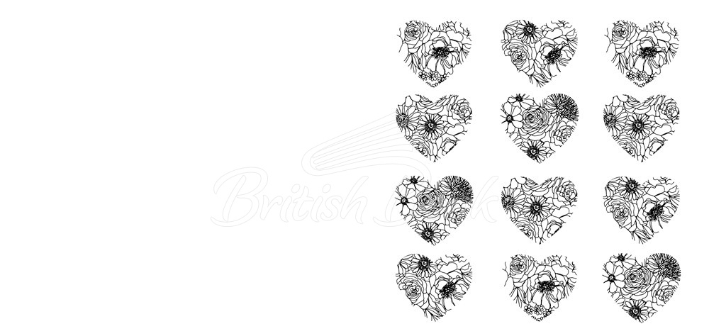 Книга Love in Bloom: A Coloring Book зображення 3