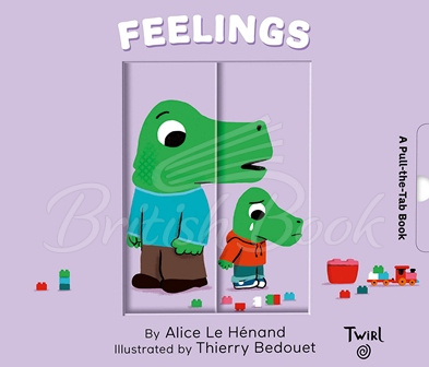 Книга Feelings (A Pull-the-Tab Book) зображення