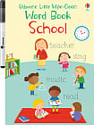 Little Wipe-Clean Word Book: School