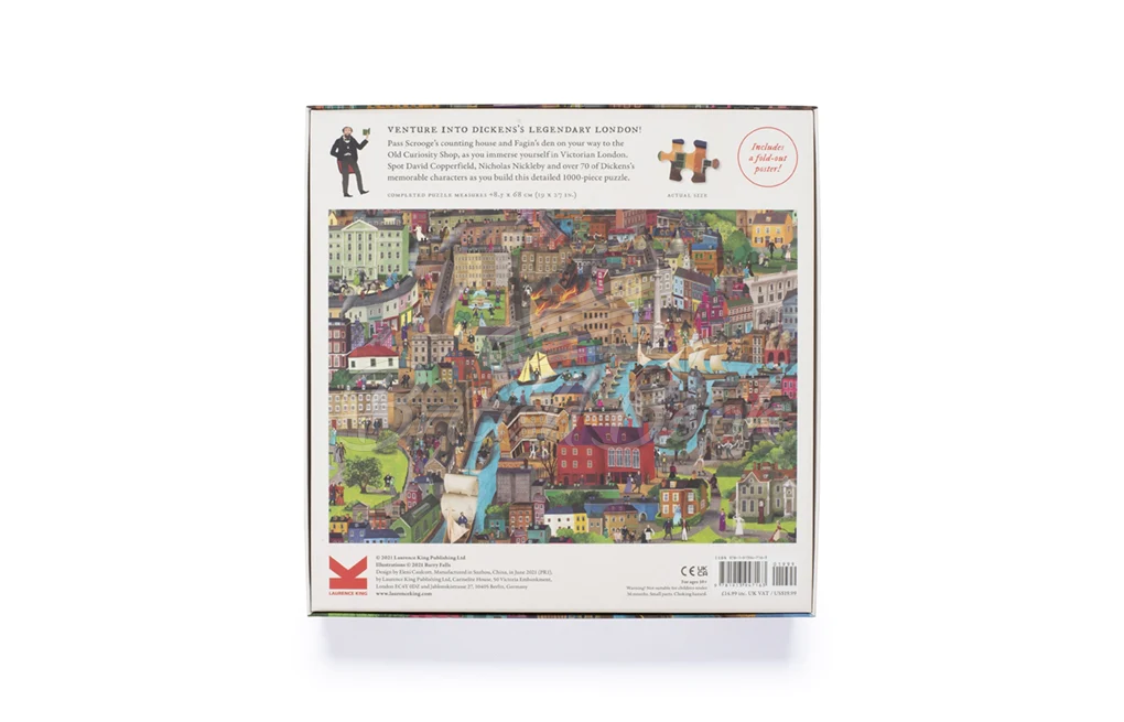 Пазл The World of Charles Dickens: A Jigsaw Puzzle изображение 2