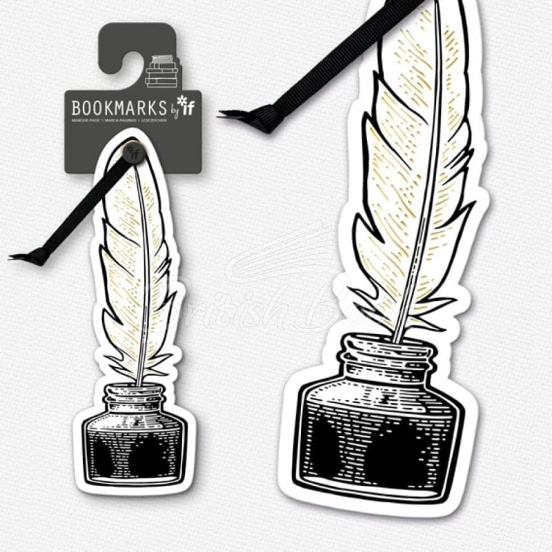 Закладка Academia Bookmarks: Quill and Ink изображение