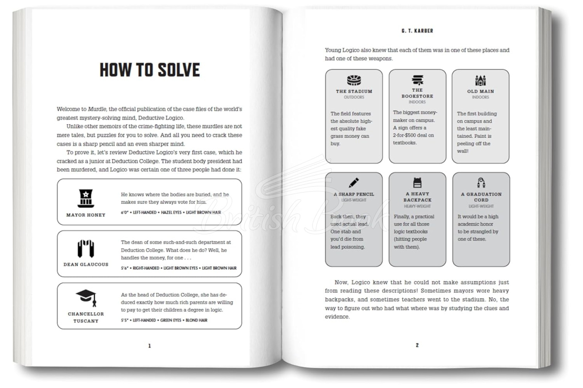 Книга Murdle Volume 3: 100 Elementary to Impossible Mysteries to Solve Using Logic, Skill, and the Power of Deduction зображення 1