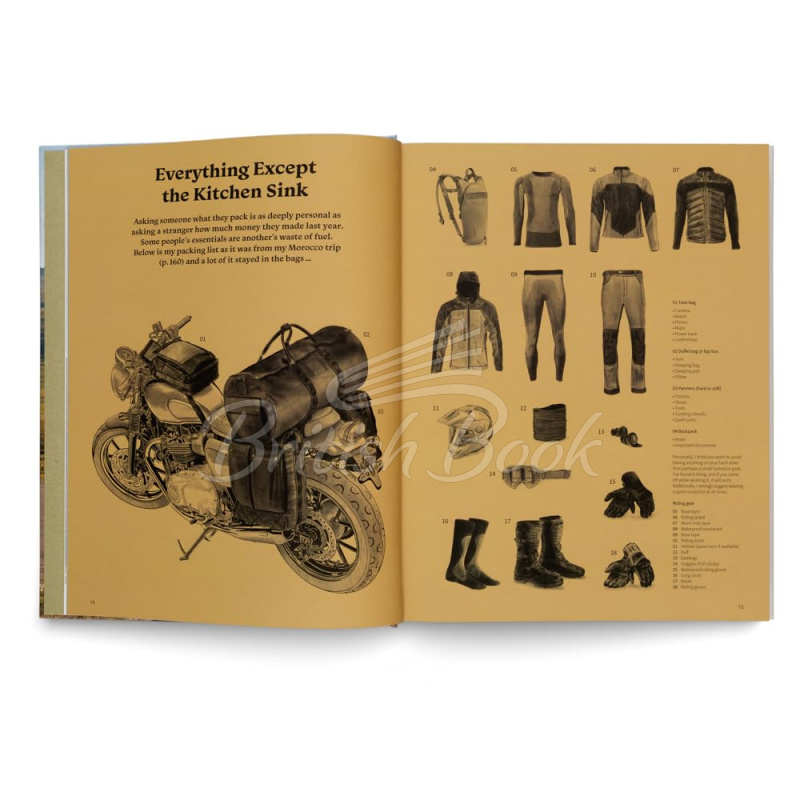Книга Riding in the Wild: Motorcycle Adventures off and on the Roads зображення 2