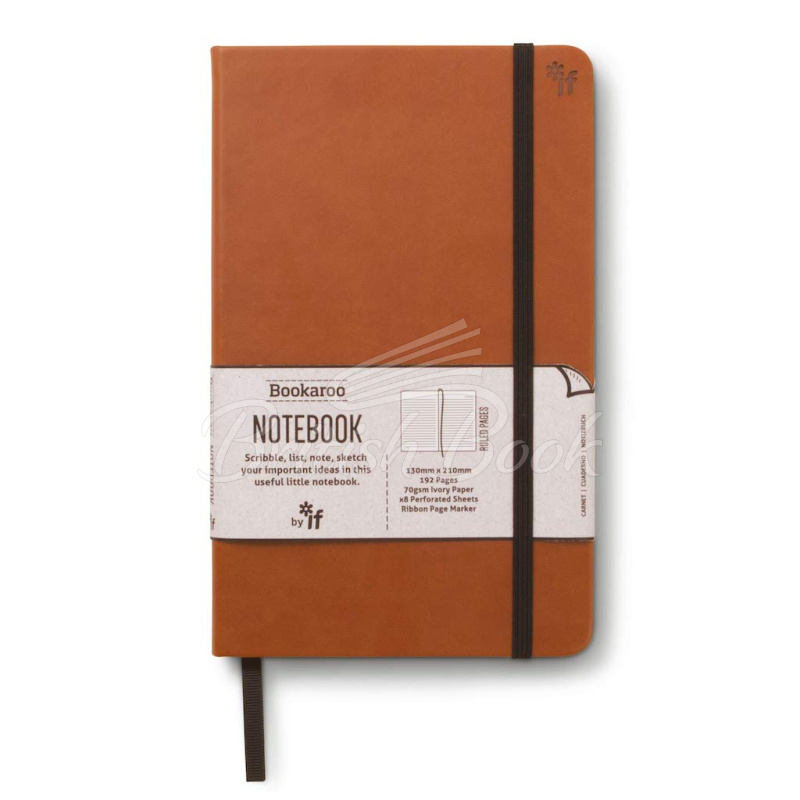 Блокнот Bookaroo A5 Notebook Brown изображение 1