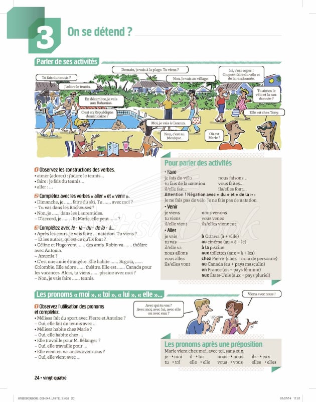 Підручник Écho 2e Édition A1 Livre de l'élève avec DVD-ROM et Livre-web зображення 31