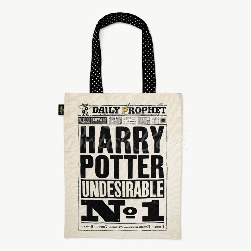 Сумка The Daily Prophet: 'Harry Potter Undesirable No.1' Tote Bag изображение 1