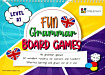 Fun Grammar Board Games (Level A1)