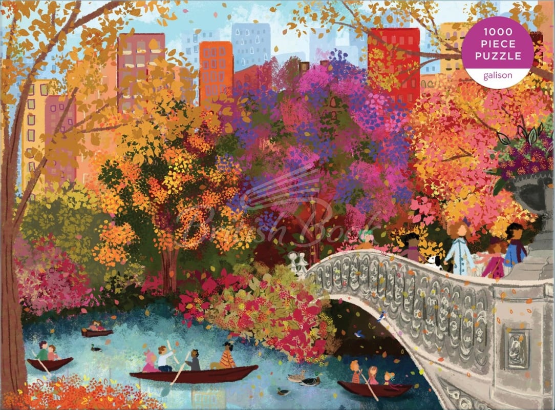 Пазл Joy Laforme Autumn on Bow Bridge 1000 Piece Puzzle зображення 1