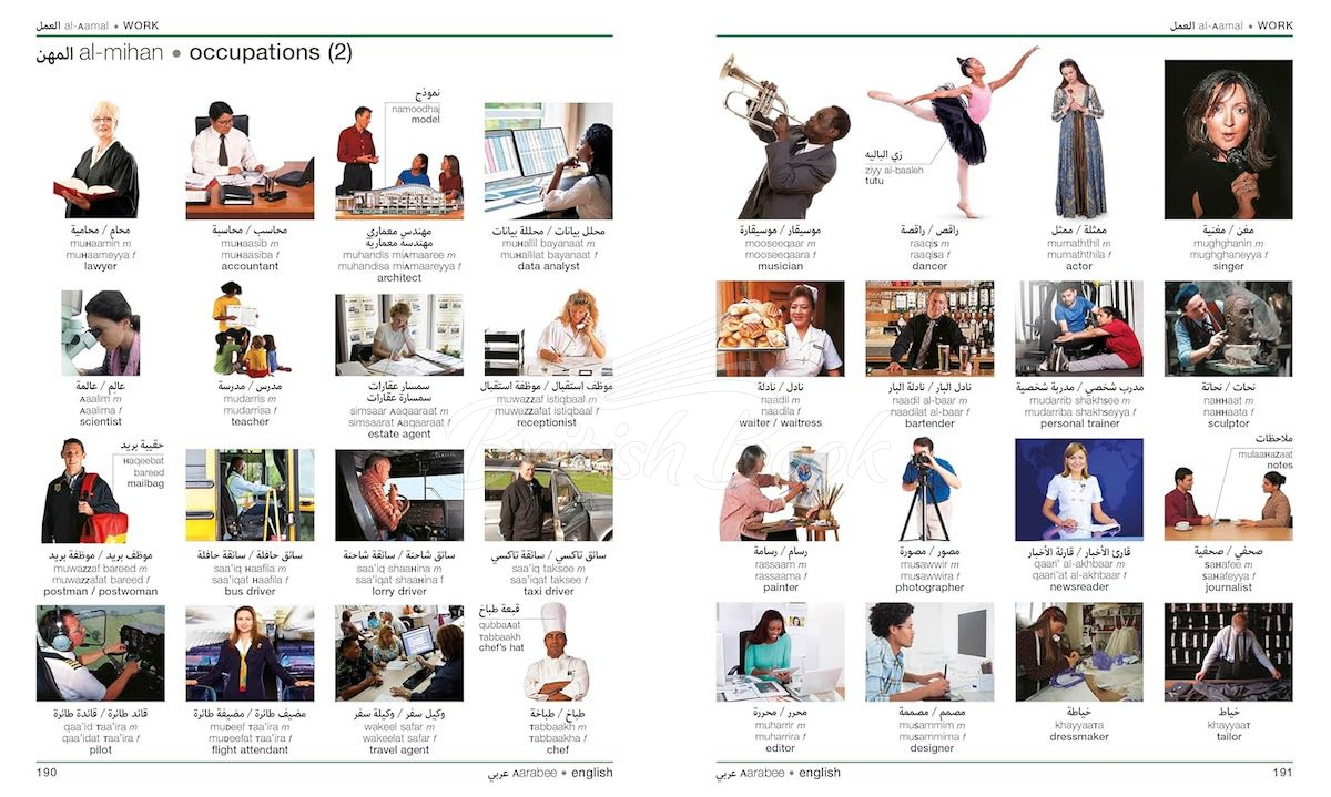 Книга Arabic-English Bilingual Visual Dictionary зображення 5