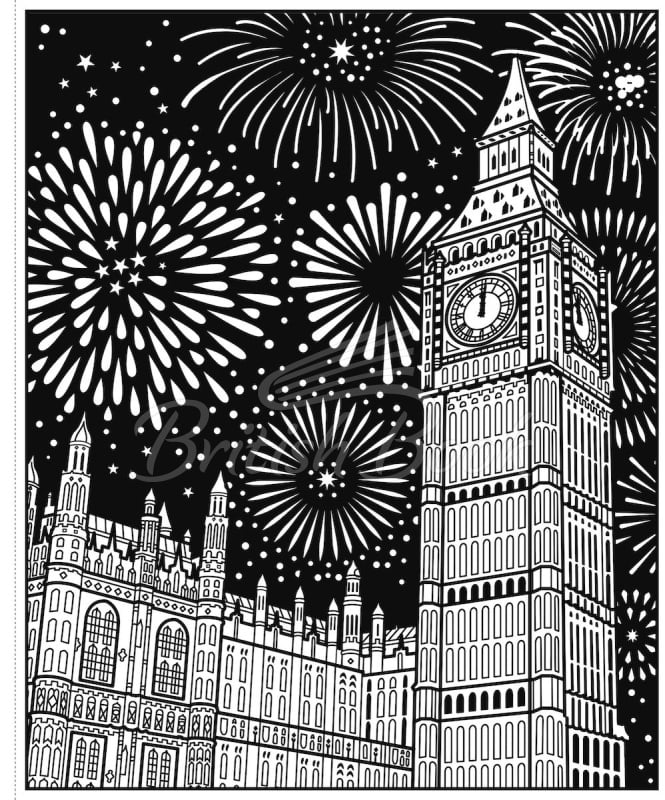 Книга London Magic Painting Book зображення 4
