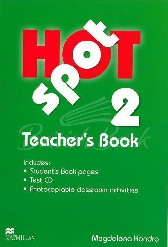Книга для вчителя Hot Spot 2 Teacher's Book with Test CD зображення