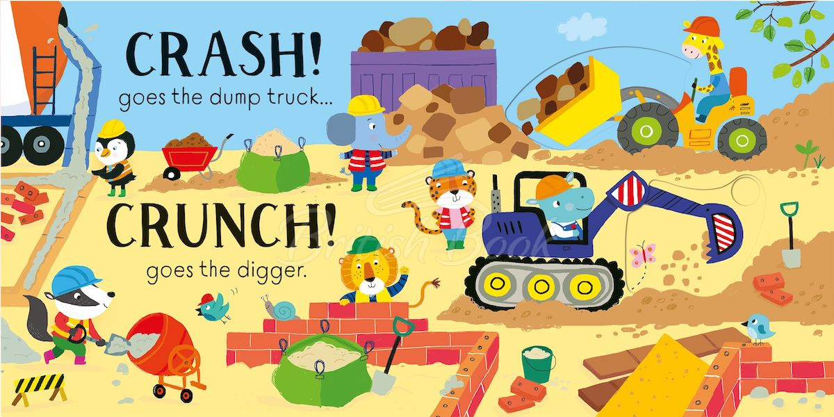 Книга Usborne Slider Sound Books: Rummble! изображение 4