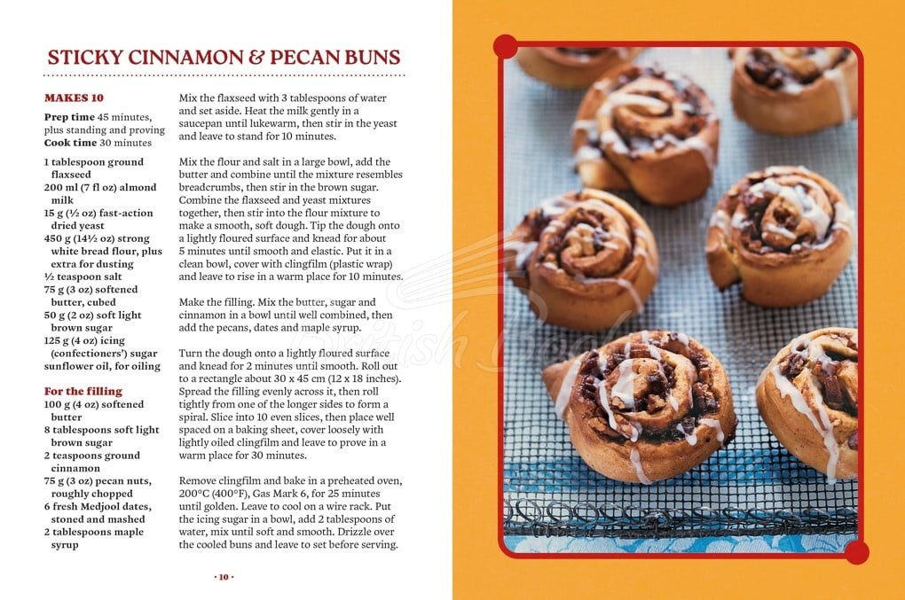 Книга The Cinnamon Bun Cookbook: Recipes for Irresistible Cakes, Bakes, Sweet Treats and More зображення 1