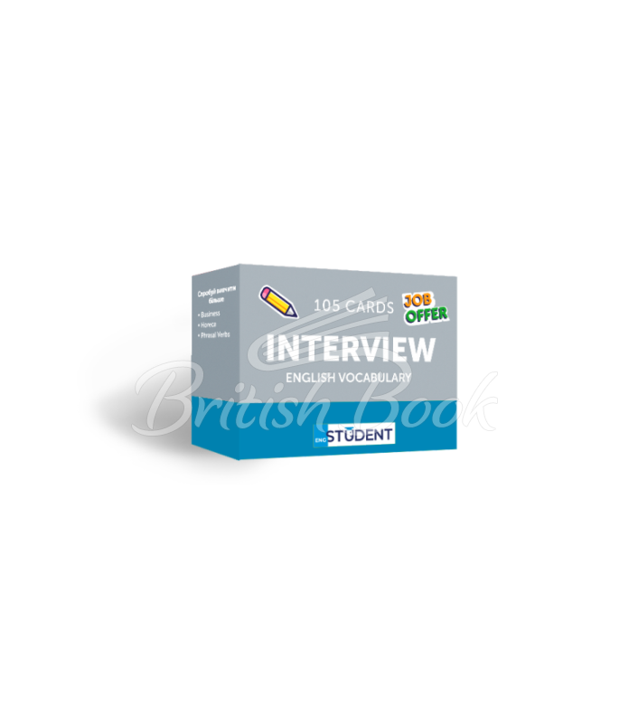 105 Карток: Interview English Vocabulary изображение 1
