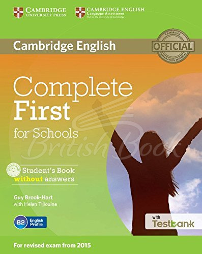 Учебник Complete First for Schools Student's Book without answers with CD-ROM and Testbank изображение