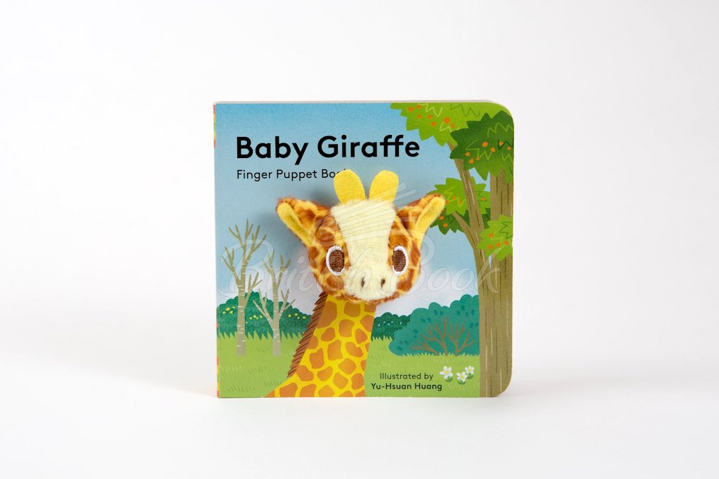 Книга Baby Giraffe Finger Puppet Book зображення 1