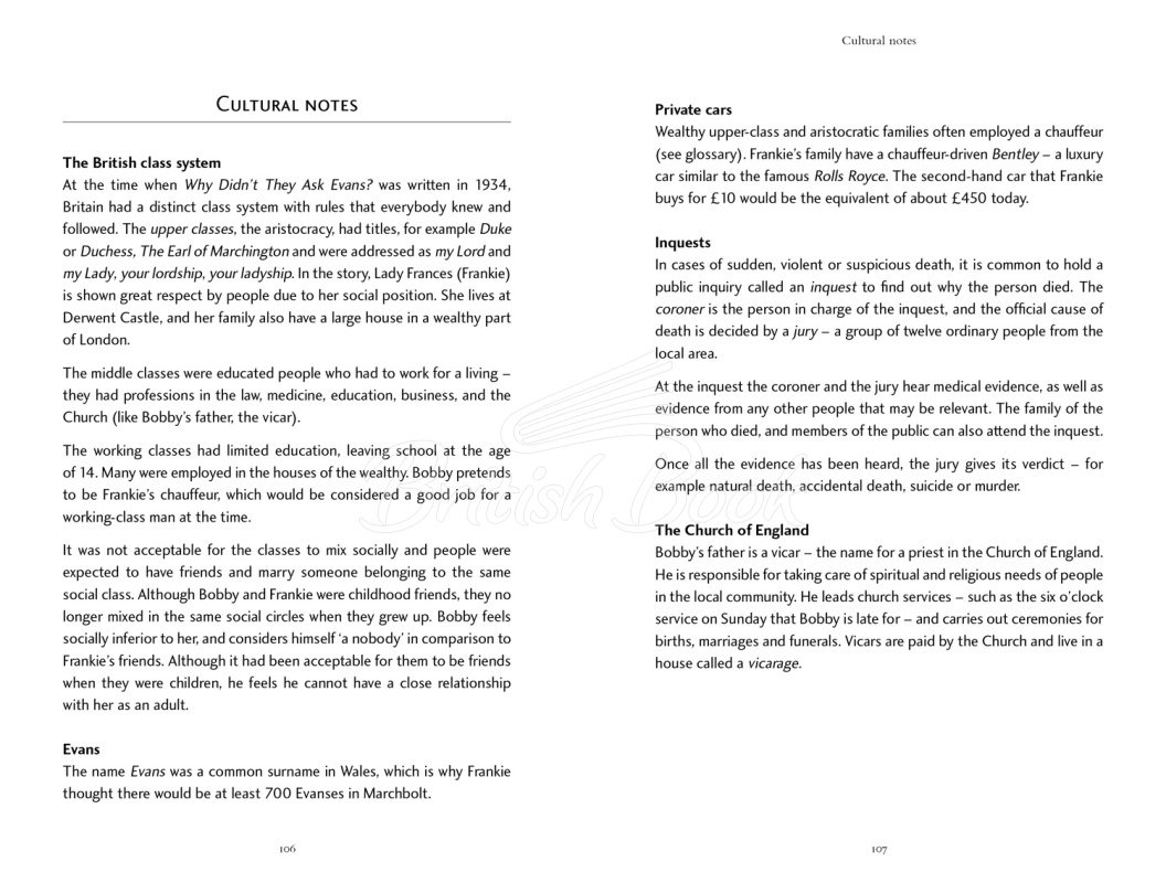 Книга Collins English Readers Level 4 Why Didn't They Ask Evans? зображення 3