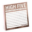 High Five Metallic Sticky Notes
