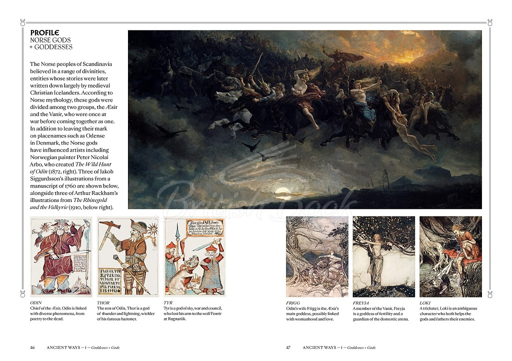 Книга Pagans: The Visual Culture of Pagan Myths, Legends and Rituals зображення 5