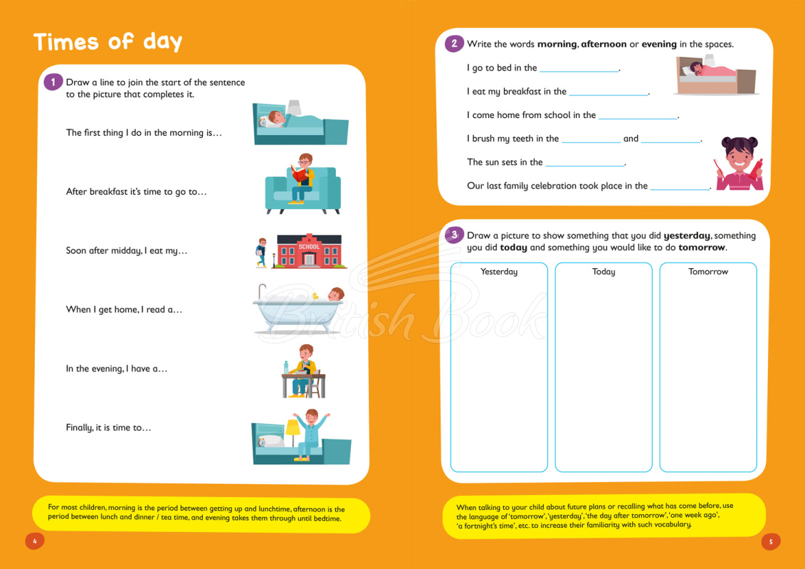 Книга Elite Learning: Telling the Time (Ages 5-7) изображение 2