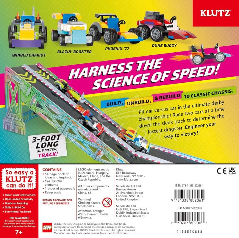 Набор для творчества LEGO Race Cars изображение 6