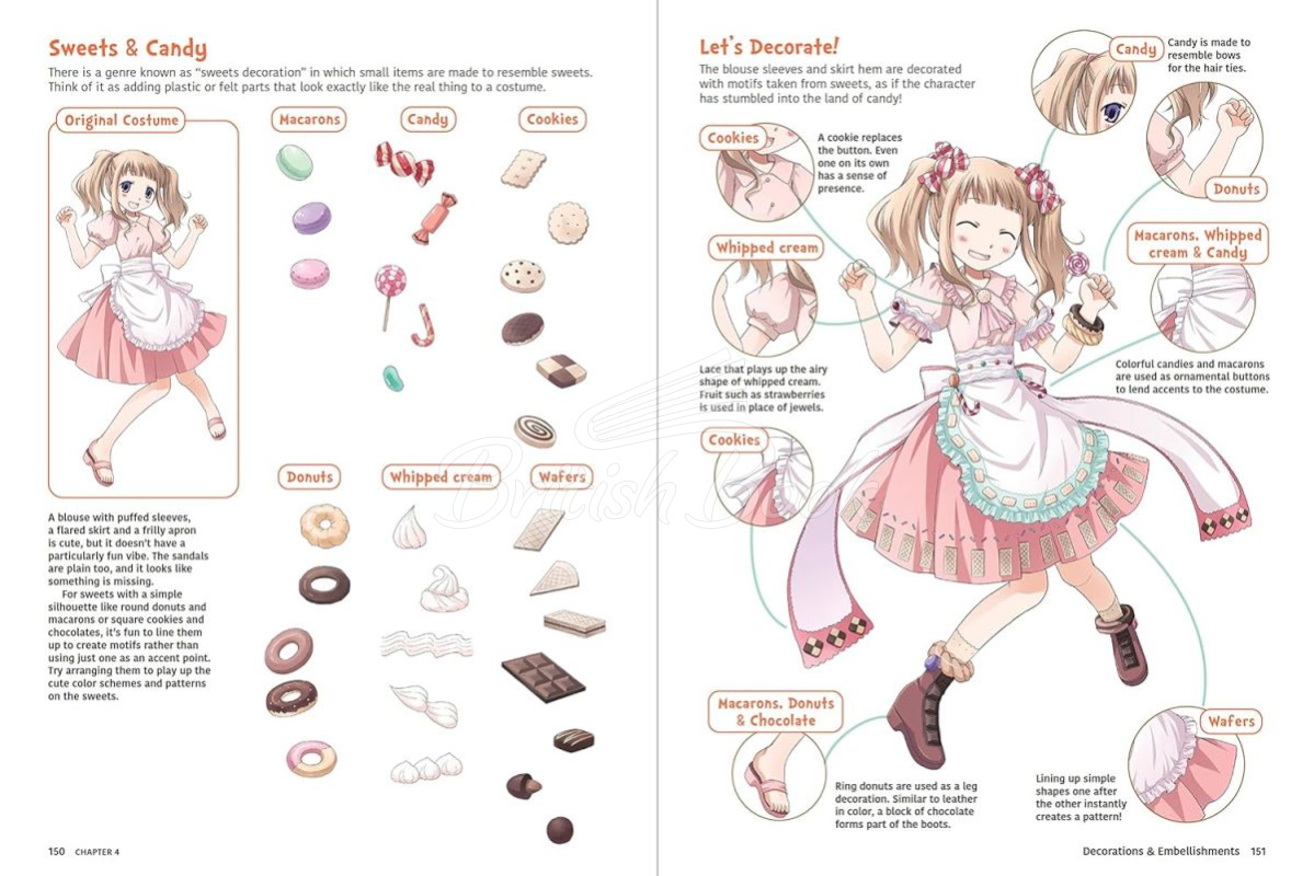 Книга Fantasy Costumes for Manga, Anime & Cosplay зображення 13