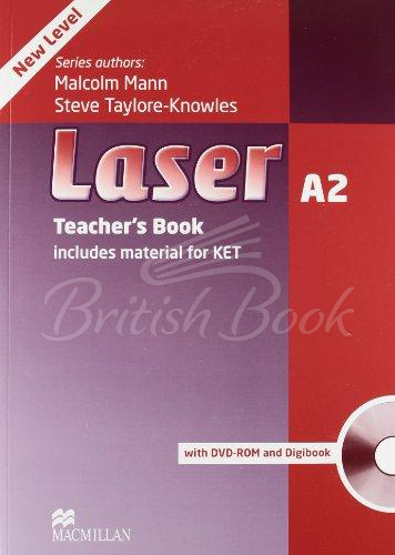 Книга для вчителя Laser 3rd Edition A2 Teacher's Book with DVD-ROM and Digibook зображення