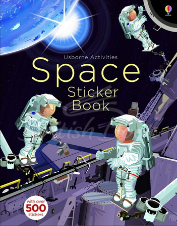 Книга Usborne Acivities: Space Sticker Book зображення