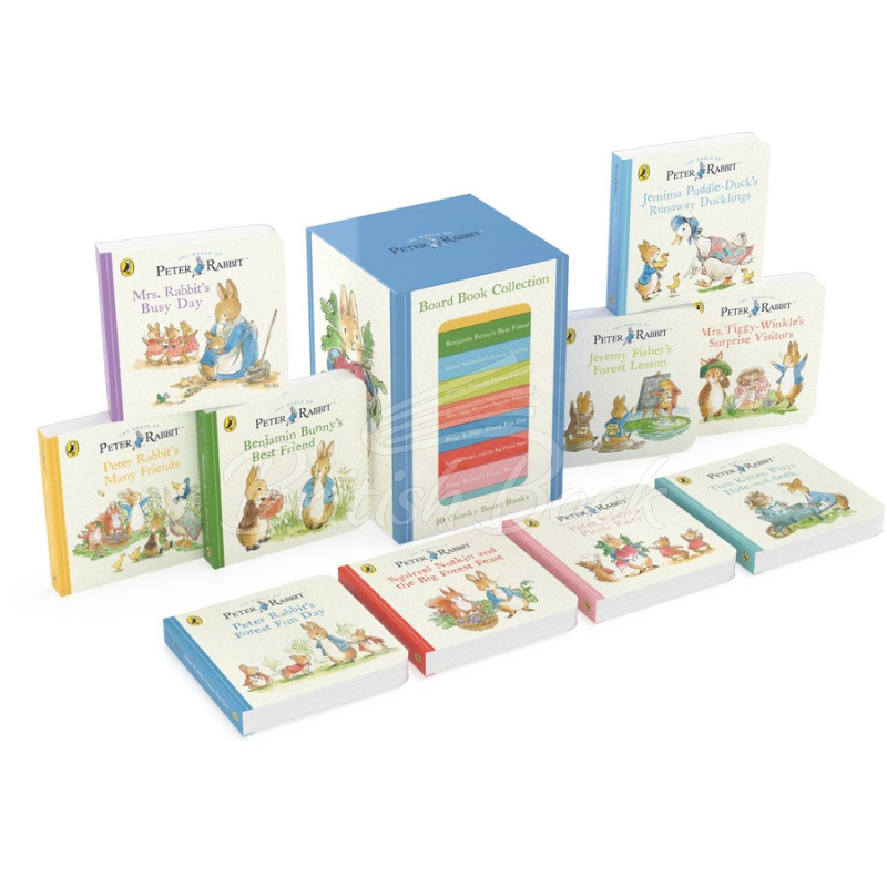 Набор книг The World of Peter Rabbit Board Book Collection изображение 1