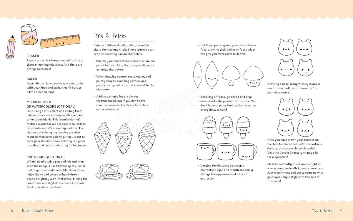 Книга Mini Kawaii Doodle Cuties изображение 3