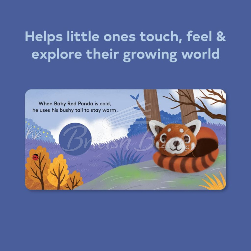 Книга Baby Red Panda Finger Puppet Book изображение 2